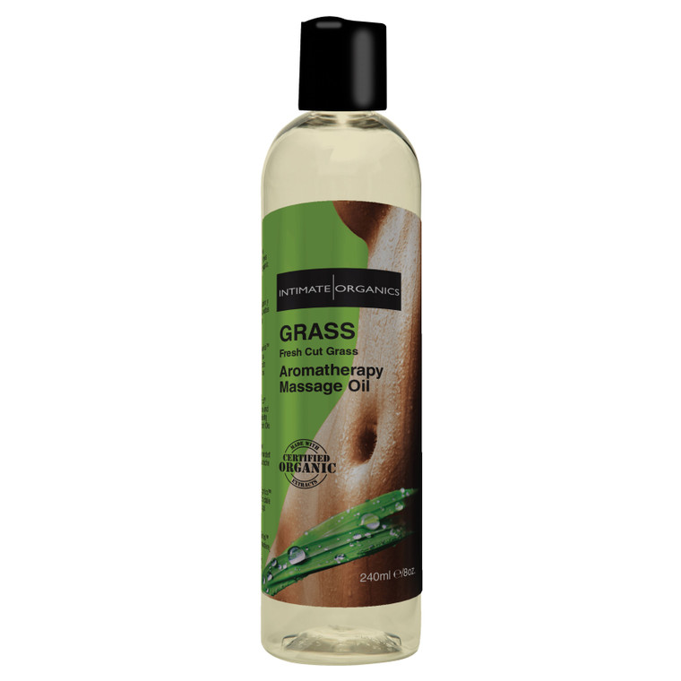 176177 - Intimate Organics Grass Massage Oil 240 Ml