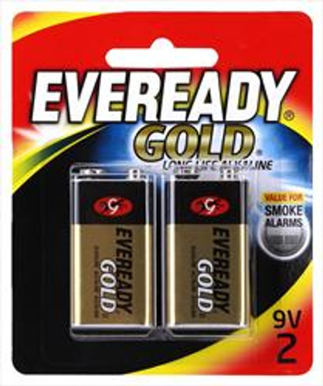 178427 - Eveready Gold 9V 2 Pack