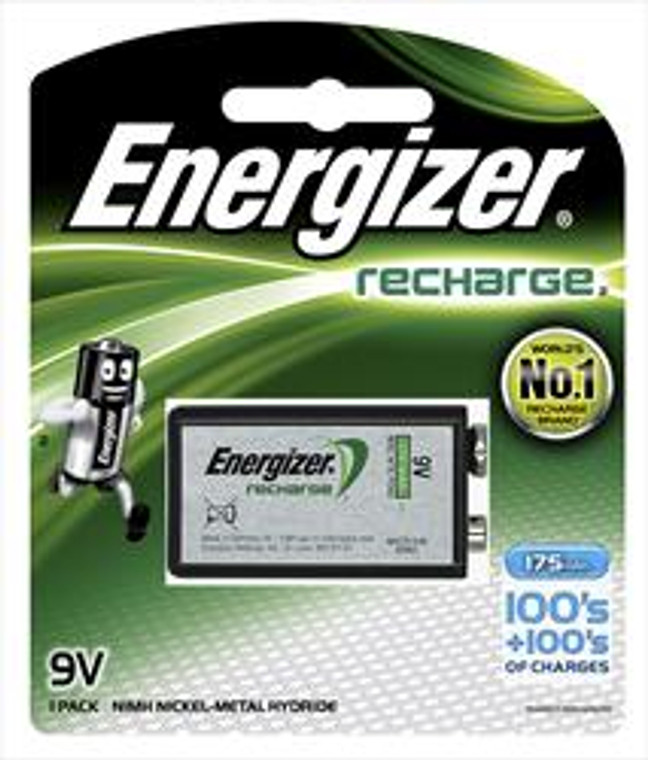 178510 - Energizer Rechargeable 9V 1Pk