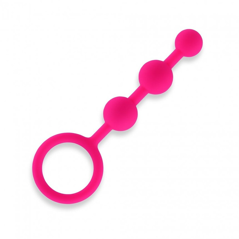 187514 - Silicone Anal Beads 3 Balls