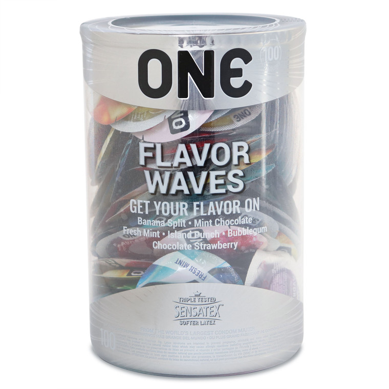 217449 - One Flavor Waves Display Bowl - 100 Pack
