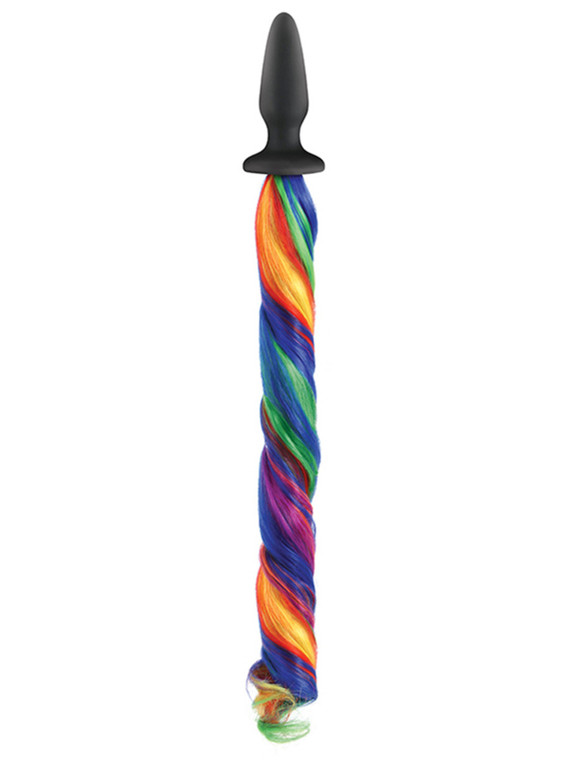 199372 - Unicorn Tails Rainbow Plug