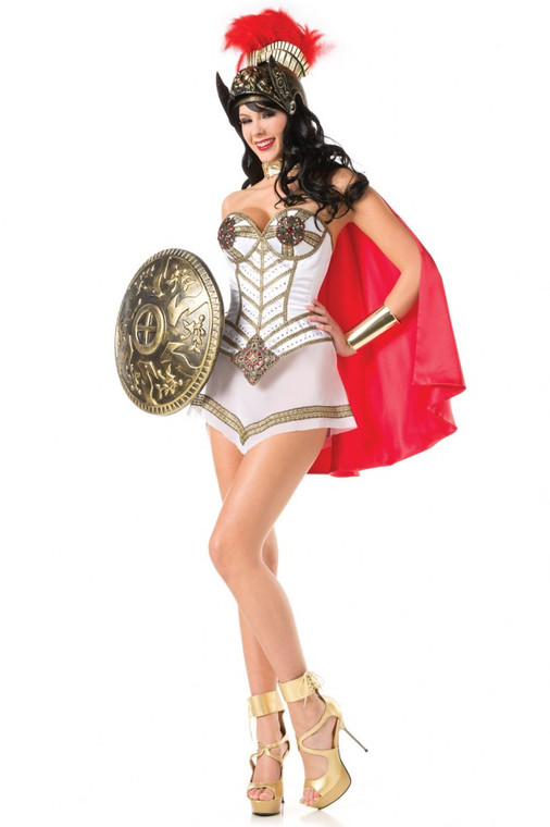 200067 - 3 Piece  Queen Of Warriors  Costume Set - M/L