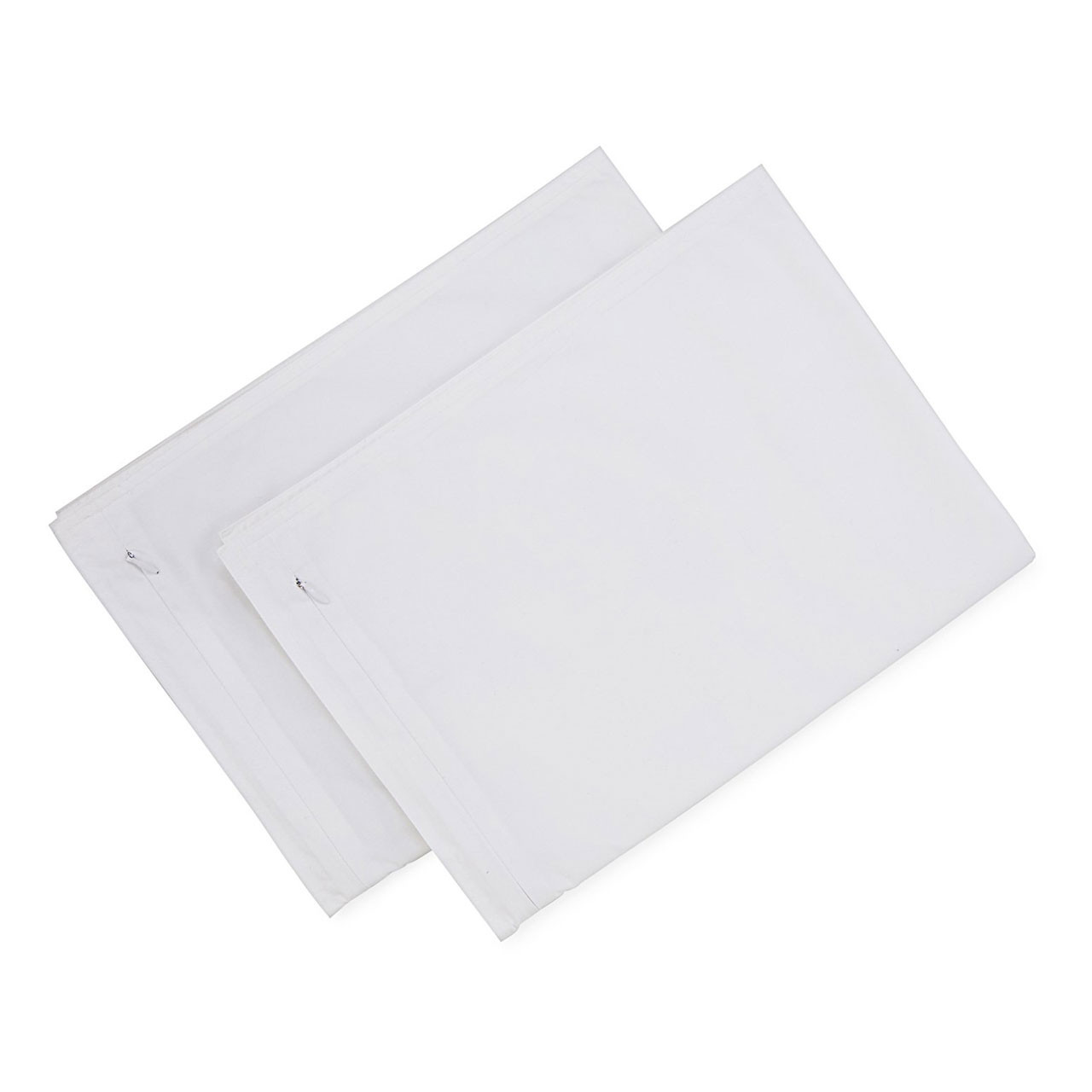 Martex Clean Essentials Kissen-Set – 2-teilig, Standard, Weiß, 60% Baumwolle, Maschinenwaschbar