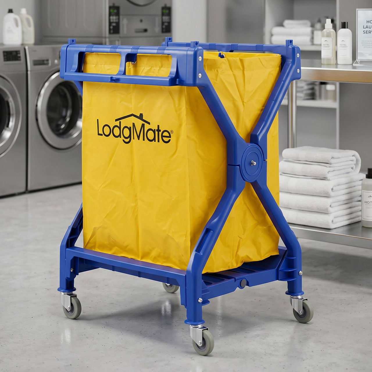 LodgMate X-Frame Folding Cart | National Hospitality