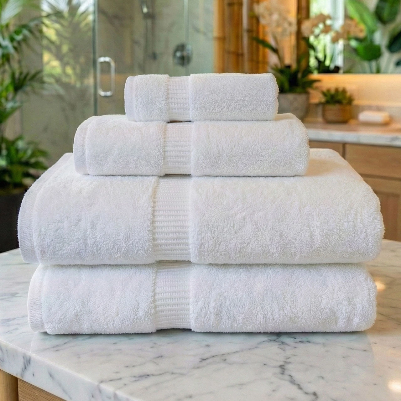Resort 100% Cotton Luxury Guestroom Towels | National Hospitality