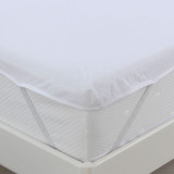 Terry Cloth Capped Corner Mattress Protectors with Anchor Bands