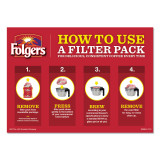 Folgers Regular Coffee 12-Cup Filter Pouch - 40/cs.