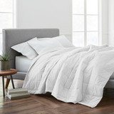 Martex® EcoPure™ Down Alternative Quilted Blanket - Full/Queen 90" x 90" (18 oz. Fill)