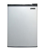 Magic Chef 2.6 Cu. Ft. Fridge - Stainless Steel
