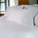 Thomaston Mills Royal Suite Stripe 310-ct. Sheets and Pillowcases