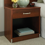 Earth Nightstand with Shelf - 24"W x 16"D x 28"H