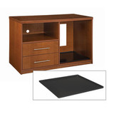 Refrigerator Plastic Drip Pan - Black - 22.75"W x 21"D x 0.625"H