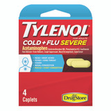 Lil Drug Store Tylenol Cold + Flu Severe (4 Caplets) - 6/pk.