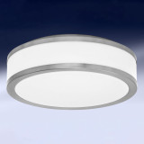 Formula Blue Flush Mount Ceiling Light -  15.5" W x 4.75" H