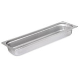 24 Gauge Anti-Jamming Stainless Steel Half Size Long Steam Pans