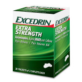Excedrin Extra Strength Grab N Go Box - 30 Packets/Box