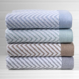 Chevron Jacquard Stacked