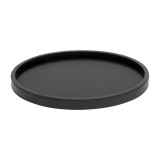 Leatherette Round Room Tray - 14" Dia.
