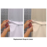 Escape Hookless® Polyester Shower Curtains