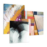 Abstract Canvas Wrap Collection - 16"W x 20"H