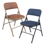 Vinyl Upholstered Folding Chairs