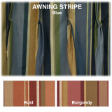 Awning Stripe - 100% Polyester Trevira Custom Draperies