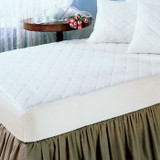 Polyester Quilted Fitted Matt Pad - Cal King 72"x84"x12"