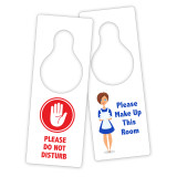 Do Not Disturb/Maid Service Signs - 100/pk.