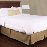 Hotel Weighted Bed Skirts 100% Polyester