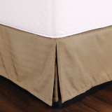 Hotel Weighted Bed Skirts 100% Polyester