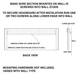 Headboard Instructions