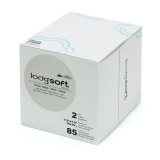 LodgSoft 2-Ply Facial Tissue Cube Box - 36 bx/cs.