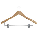 LodgMate Natural Solid Hardwood Notched Hangers