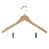 LodgMate Natural Solid Hardwood Notched Hangers