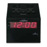 LodgMate Power Station Alarm Clock Radio