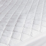 Waterproof Reversible Quilted Mattress Pads Fitted Style