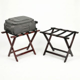 LodgMate Hardwood Luggage Rack