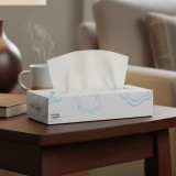 LodgSoft 2-ply Facial Tissue - 30 Bx/cs.