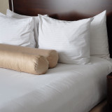 LodgMate 250 ct. White Sheets & Pillowcases