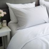 LodgMate 250 ct. White Sheets & Pillowcases