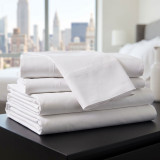 LodgMate 300 ct. White Sheets and Pillowcases