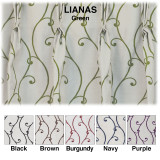 Lianas - 100% Polyester Custom Draperies