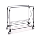 8 Bushel Folding Laundry Cart - 38"L x 23"W x 34"H