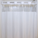 71" x 74" Vision Poly Shower Curtain - 12/ctn.