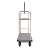 LodgMate Heavy Duty S.S. Luggage Carrier - Brushed Chrome
