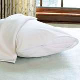 Soft Terry Zippered Pillow Protector - Queen 21"x31"