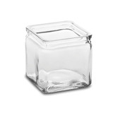 24 oz. Square Glass Jar