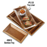 Rectangular Bamboo Tray