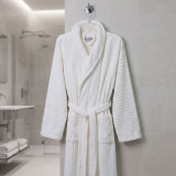 LodgMate Terry Velour Hotel Bath Robe - OSFM